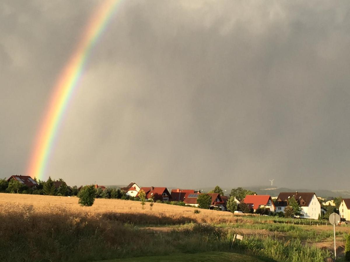 Ferienwohnungen Am Feldrain - Gornau Im Erzgebirge Zschopau Exteriör bild